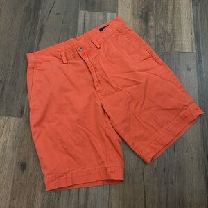 Polo by Ralph Lauren Orange Flat Front Shorts